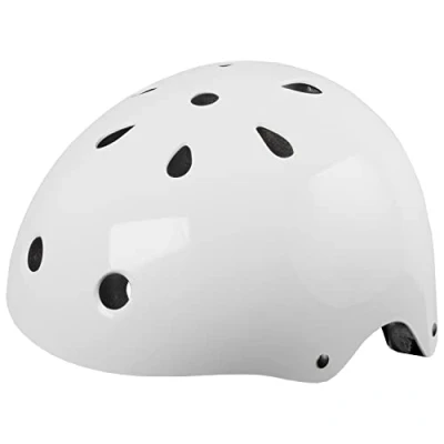 Abbildung von M Wave Freestyle Inline BMX Outdoor Helm, weiß, (54 58 cm)