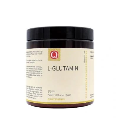 Abbildung von Quintessence L Glutamin Pulver 100% rein, vegan 500 g