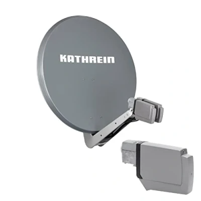 Abbildung von Kathrein CAS 90 gr Sat Antenne multifeedfähig Graphit (grau) 4 Teilnehmer