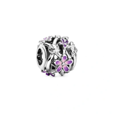 Abbildung von Pandora Openwork Daisy Charm, Damen, Größe: One Size, Sterling silver