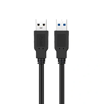 Abbildung von Ewent USB 3.0 Typ A an EIN/Frau/Mann, geschirmtes Kabel Dual 28 AWG Kupfer, der Übertragungsrate von bis zu 5 GMbit, Kabellänge 1,8 m, schwarz