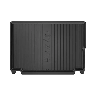 Abbildung von FROGUM DryZone Gummimatte Ganzjährige Praktische Auto Kofferraummatte Kofferraumwanne passend für Opel Meriva B 2010 2017 Hohe Kante Robust und langlebig