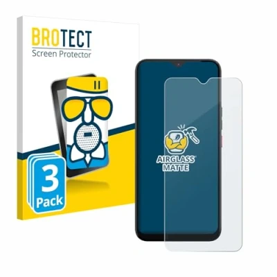 Abbildung von BROTECT Entspiegelungs Schutzglas für Gigaset GS5 (3 Stück) Schutz Folie Panzerfolie Glas Matt [Extrem Kratzfest 9H, Anti Reflex, Fingerprint]