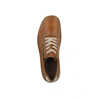 Abbildung von Rieker Sportlicher Schnürer, Herren, Größe: 46, Brown Schuhe