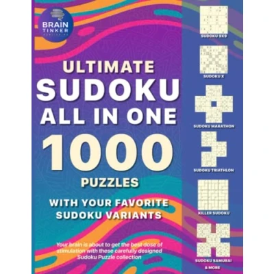 Abbildung von Sudoku Puzzle Book for Adults, Young Adults and Teens: 1000 Puzzles Easy to Hard including Standard Sudoku, Killer Samurai, Marathon more