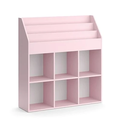 Abbildung von Vicco Kinderregal Luigi, Rosa, 107.2 x 114.2 cm ohne Faltboxen