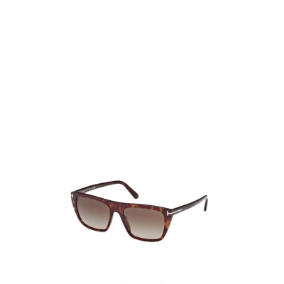Abbildung von Tom Ford Aslan Sonnenbrille, Herren, Größe: One Size, Dark avana smoke gray