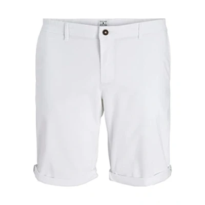 Abbildung von Jack &amp; Jones Jjibowie Solid Shorts, Herren, Größe: 46, White