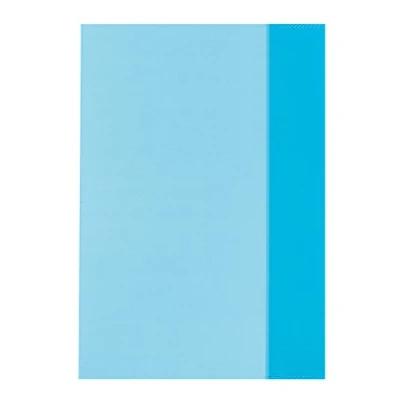 Abbildung von herlitz Heftschoner DIN A5, PP, transparent blau VE=1