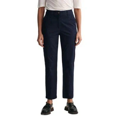 Abbildung von GANT SLIM Chino, Damen, Größe: 46, Evening blue
