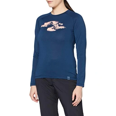 Abbildung von MILLET Damen Sneak Peak TS LS W T Shirt, Orion Blue, M