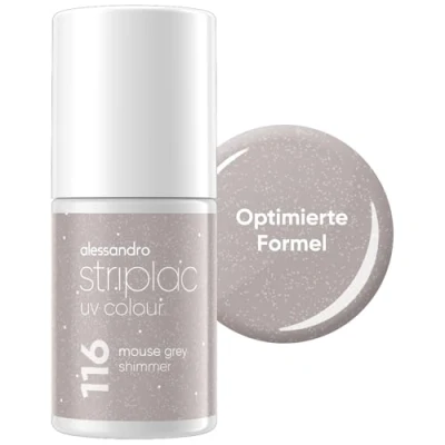 Abbildung von Alessandro Striplac UV Colour 6,5 ml Mouse Grey Shimmer