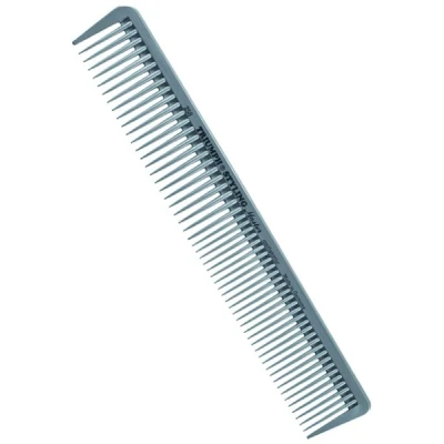 Abbildung von Triumph Master 258/95 Silber Metallic Haarschneidekamm 8 Zoll