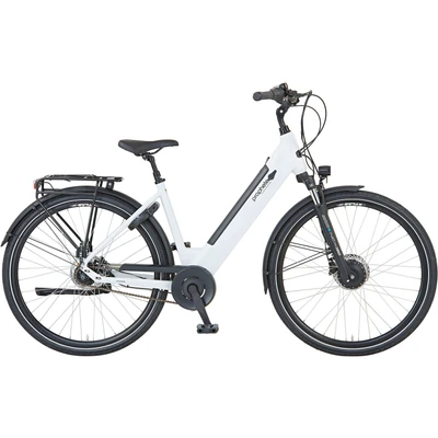 Abbildung von Prophete E Bike &quot;Geniesser 2.0&quot;, 7 Gang, Shimano, Nexus, Frontmotor 250 W, Pedelec, Elektrofahrrad für Damen, Cityrad, inkl. Rahmenschloss