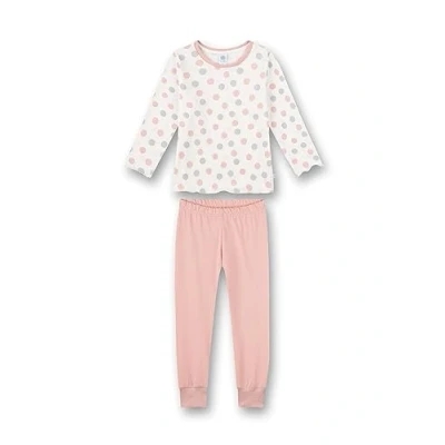 Abbildung von Sanetta MINI LONG Nachtwäsche Set für Kinder, Größe: 116, White pebble