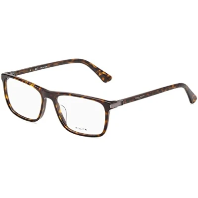 Abbildung von Police Unisex VPLD97 Sunglasses, Braun, Hochglanz (Shiny Dark Havana), 54