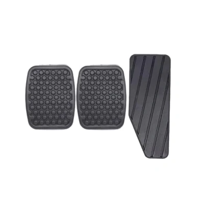 Abbildung von Auto Pedale Für Chevrolet Spark 2005 2006 2007 2009 3 Stück/1 Set Bremse Kupplung Gaspedal Gummi Pad Abdeckung Kit Pedalkappen
