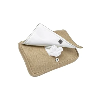 Abbildung von Meyco Baby Feuchttücheretui Knit Basic Taupe Einzelpackung