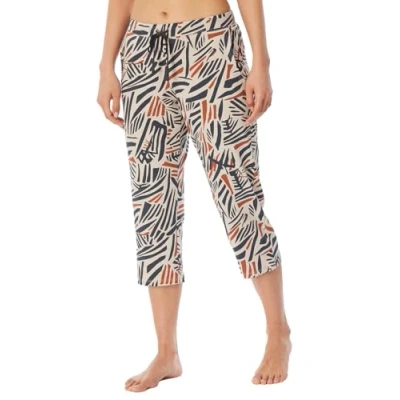 Abbildung von Schiesser MIX 3/4 LANG Nachtwäsche Hose, Damen, Größe: 44, Grau jaspe