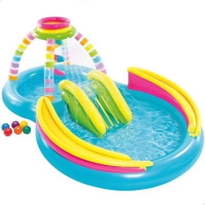 Abbildung von Swimmingpool spielen Center Regenbogen Trichter