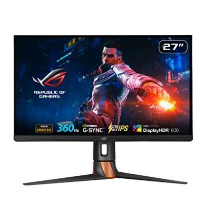 Abbildung von Asus ROG Swift PG27AQN Gaming LED Monitor (68,60 cm/27 &quot;, 2560 x 1440 px, QHD, 1 ms Reaktionszeit, 360 Hz, IPS, Reflex Analyzer, Ultrafast esports Dual Mode, DisplayHDR 600)