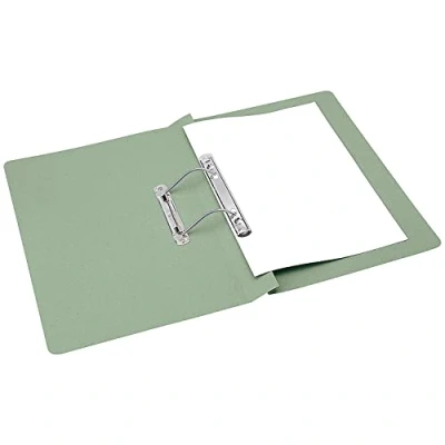 Abbildung von Q Connect KF26060 Schnellhefter Folio Format/A4 35 mm Kapazität grün, 25 er Pack
