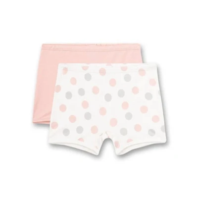 Abbildung von Sanetta MINI 2 PACK Panties für Kinder, Größe: 104, White pebble