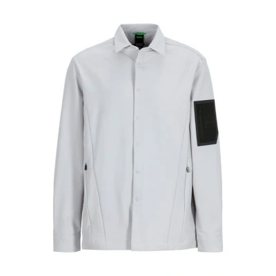 Abbildung von BOSS Expedit Übergangsjacke, Herren, Größe: 3XL, Light pastel grey