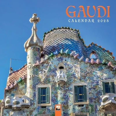 Abbildung von Gaudí Antoni 2025: Original Flame Tree Publishing Kalender [Kalender] (Wall Kalender)