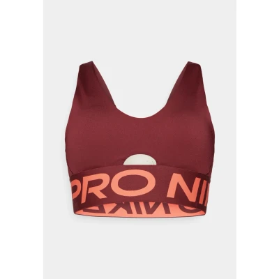 Abbildung von Nike Performance INDY Plunge BRA BOLD Sportbh mit mittlerer Stützkraft, Damen, Größe: XL, Dark team red/magic ember/white