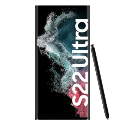Abbildung von Samsung Galaxy S22 Ultra SM S908B 17.3 cm (6.8) Dual SIM Android 12 5G USB Type C 8 GB 128 5000 mAh Black