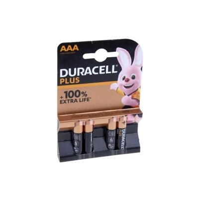 Abbildung von Duracell AAA batteri Plus Power Boost Alkali mangan 1.5 V 4 stk