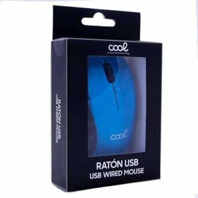 Abbildung von Cool USB Maus, kabelgebunden, Blau