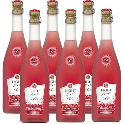 Abbildung von LIGHT live alkoholfrei 0,0% Sparkling Granatapfel (6 x 0,75 l)