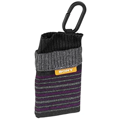 Abbildung von Sony LCS CSZ Tasche für DSC W510 und Bloggie rot schwarz