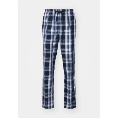 Abbildung von Schiesser Herren Lange Schlafhose Web Mix + Relax Pyjamaunterteil, Dunkelblau_163842, 50/ M EU