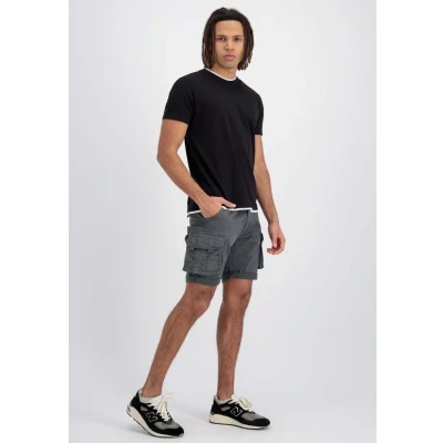 Abbildung von Alpha Industries CREW Shorts, Herren, Größe: 29, Vintage grey
