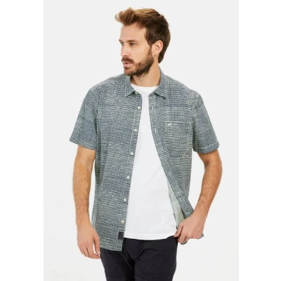 Abbildung von camel active Kariertes Kurzarm Hemd, Herren, Größe: XL, Pale mint