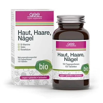 Abbildung von GSE Haut, Haare, Nägel Complex (Bio) 150 St