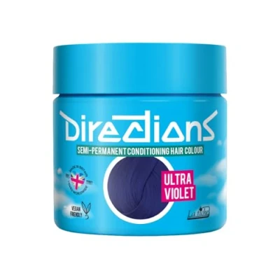 Abbildung von La Riche Directions Semi Permanent Hair Color 100ml Tub Ultra Violet