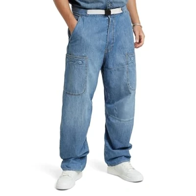 Abbildung von G Star Travail 3D Relaxed Jeans Fit, Herren, Größe: 28x32, Faded thames
