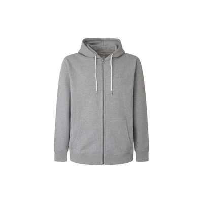 Abbildung von Pepe Jeans Edward ZIP Sweatjacke, Herren, Größe: Medium, Grau