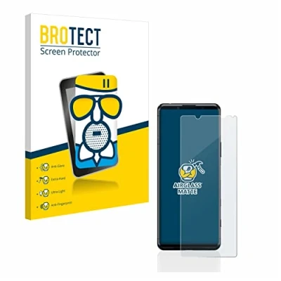 Abbildung von BROTECT Entspiegelungs Schutzglas für Sony Xperia 5 II Schutz Folie Panzerfolie Glas Matt [Extrem Kratzfest 9H, Anti Reflex, Fingerprint]