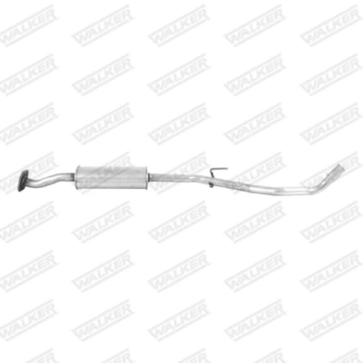 Abbildung von WALKER 23653 Mittelschalldämpfer 1370 ohne Anbauteile NISSAN: MICRA 3