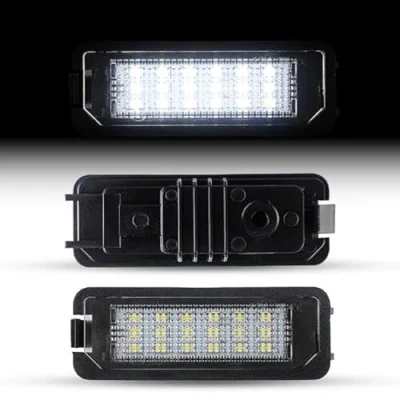 Abbildung von LED Kennzeichenbeleuchtung kompatibel mit Skoda Superb 3T Limousine 2008 2015