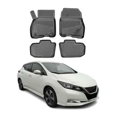 Abbildung von OMAC 5037445 Fußmattensatz Gummi, TPE (thermoplastischer Elastomer) 4 schwarz NISSAN: Leaf II
