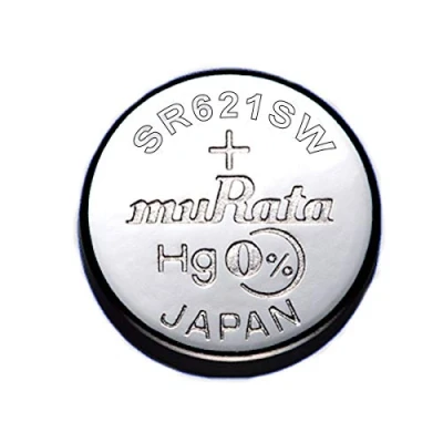Abbildung von 1 x Murata 364 SR60 AG1 SR621SW Silberoxid 0% Quecksilber Uhrenbatterie