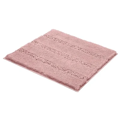 Abbildung von Kleine Wolke Badematte &quot;Monrovia&quot;, Höhe 23 mm, rutschhemmend beschichtet, fußbodenheizungsgeeignet, Badteppich, Uni Farben, gestreift, aus Mikrofaser, waschbar