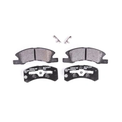 Abbildung von HELLA 8DB 355 012 051 Bremsbelagsatz mit akustischer Verschleißwarnung Zubehör DAIHATSU: Cuore 6, 7, Trevis