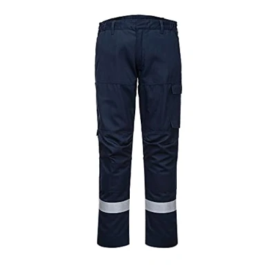 Abbildung von Portwest Bizflame Ultra Hose, Hosenlänge: Normal. Farbe: Marineblau. Größe: 42, FR66NAR42